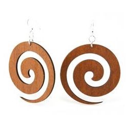 Cinnamon Swirl Earrings