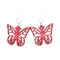 rose butterfly blossom earrings