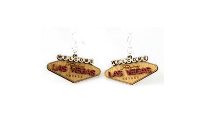 Las Vegas SIGN Earrings # 1347