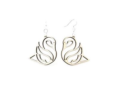 Swan Earrings # 1103
