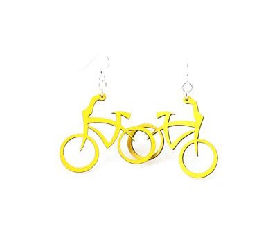 Bicycle EARRINGS # 1264