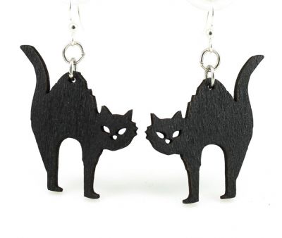 HALLOWEEN Cat Earrings # 1247