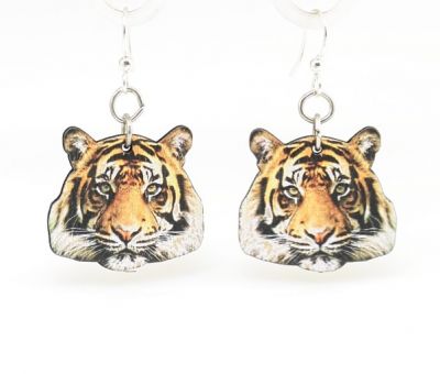 Detailed Tiger EARRINGS #1520