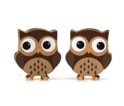 Owl STUD EARRINGS #3071