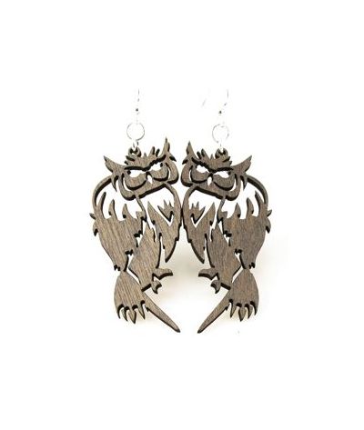 Barn Owl Earrings # 1125