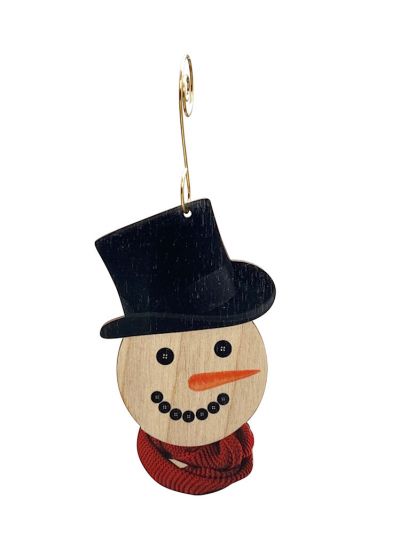 Snowman Ornament #9891